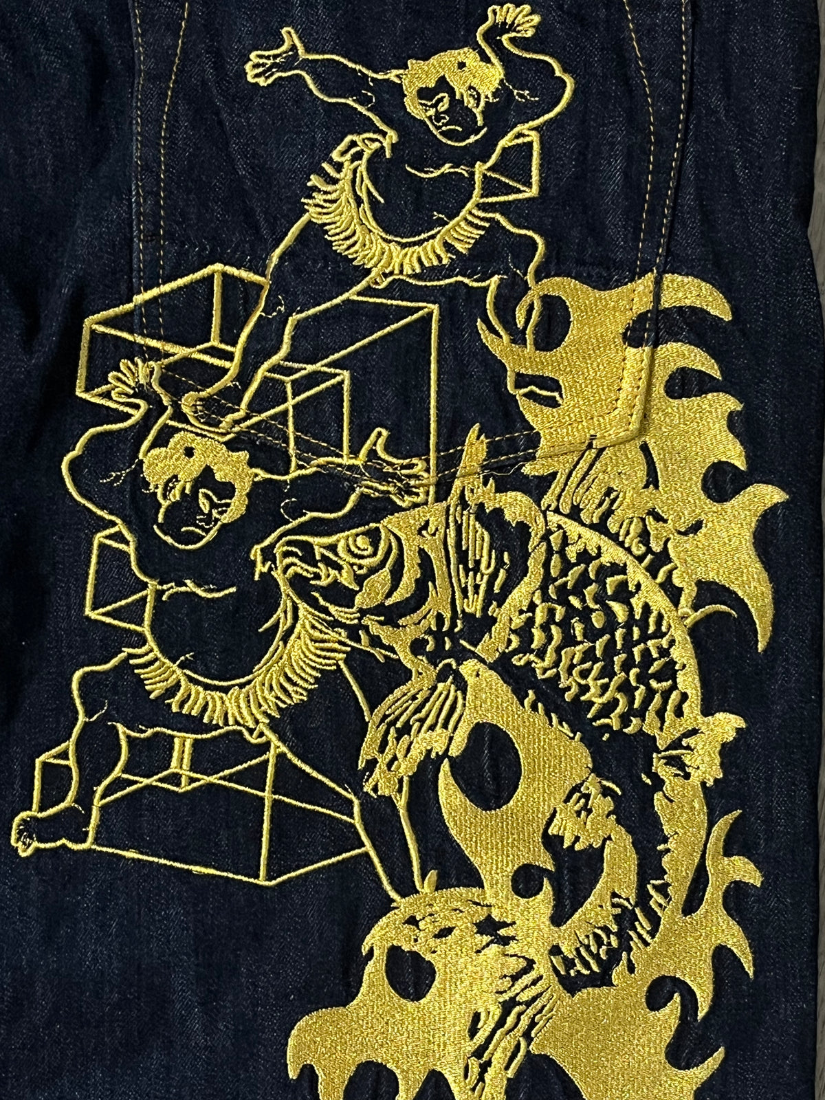 vintage Evisu jorts {L}