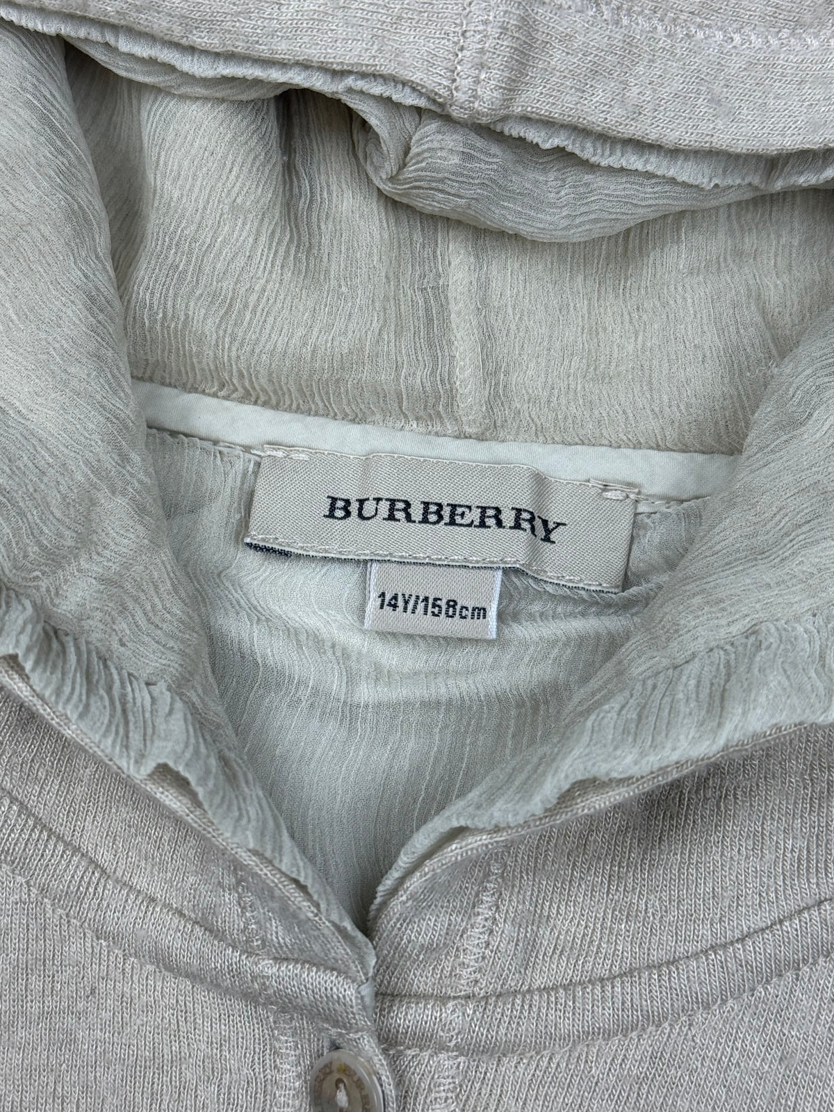 vintage Burberry sweatjacket {XS}