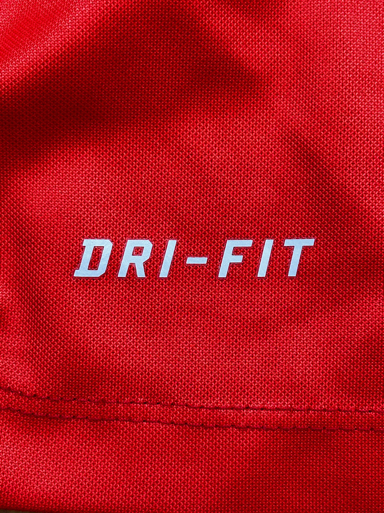 vintage Nike Manchester United trainingjersey {L}