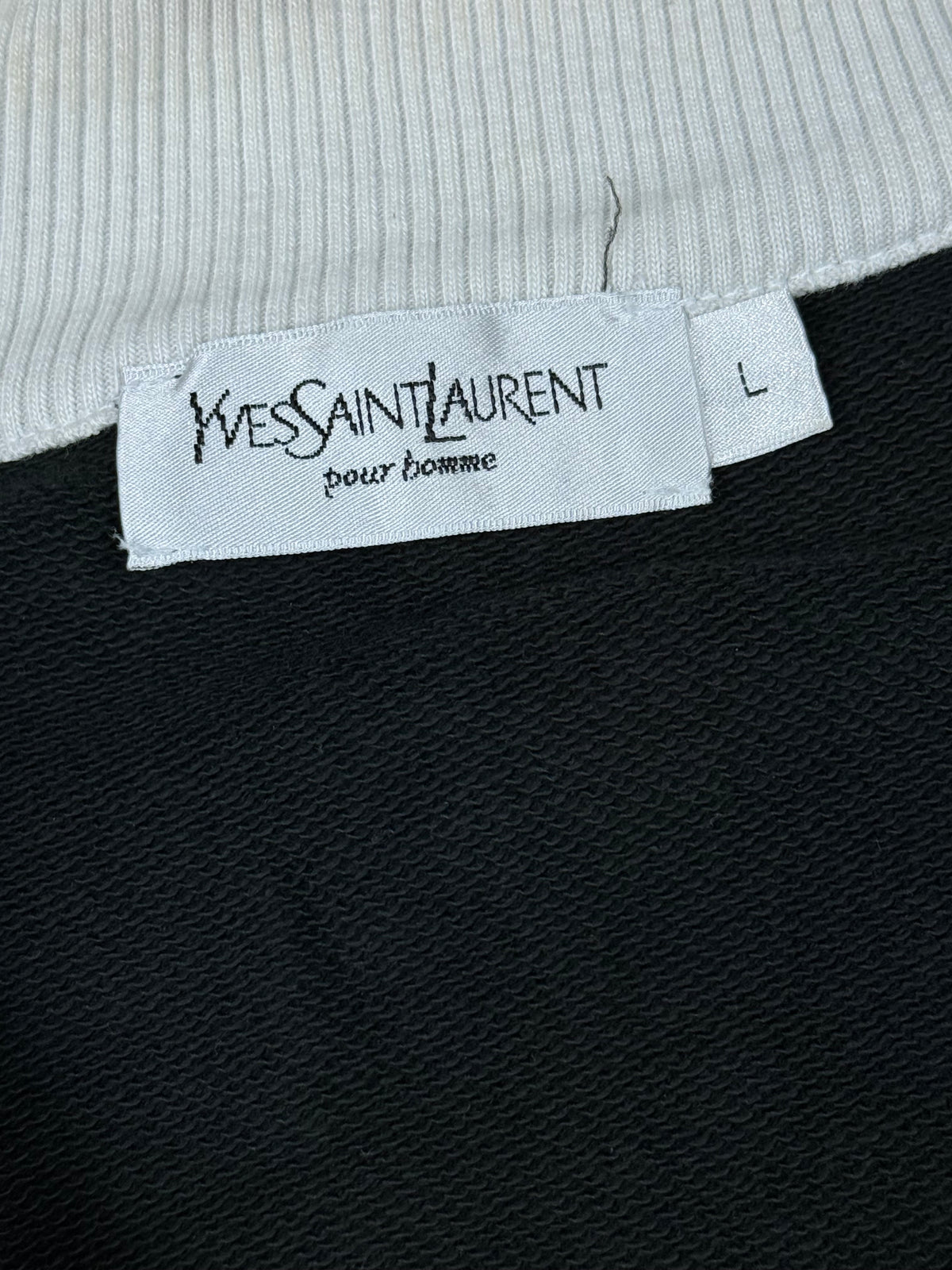 vintage YSL Yves Saint Laurent sweatjacket