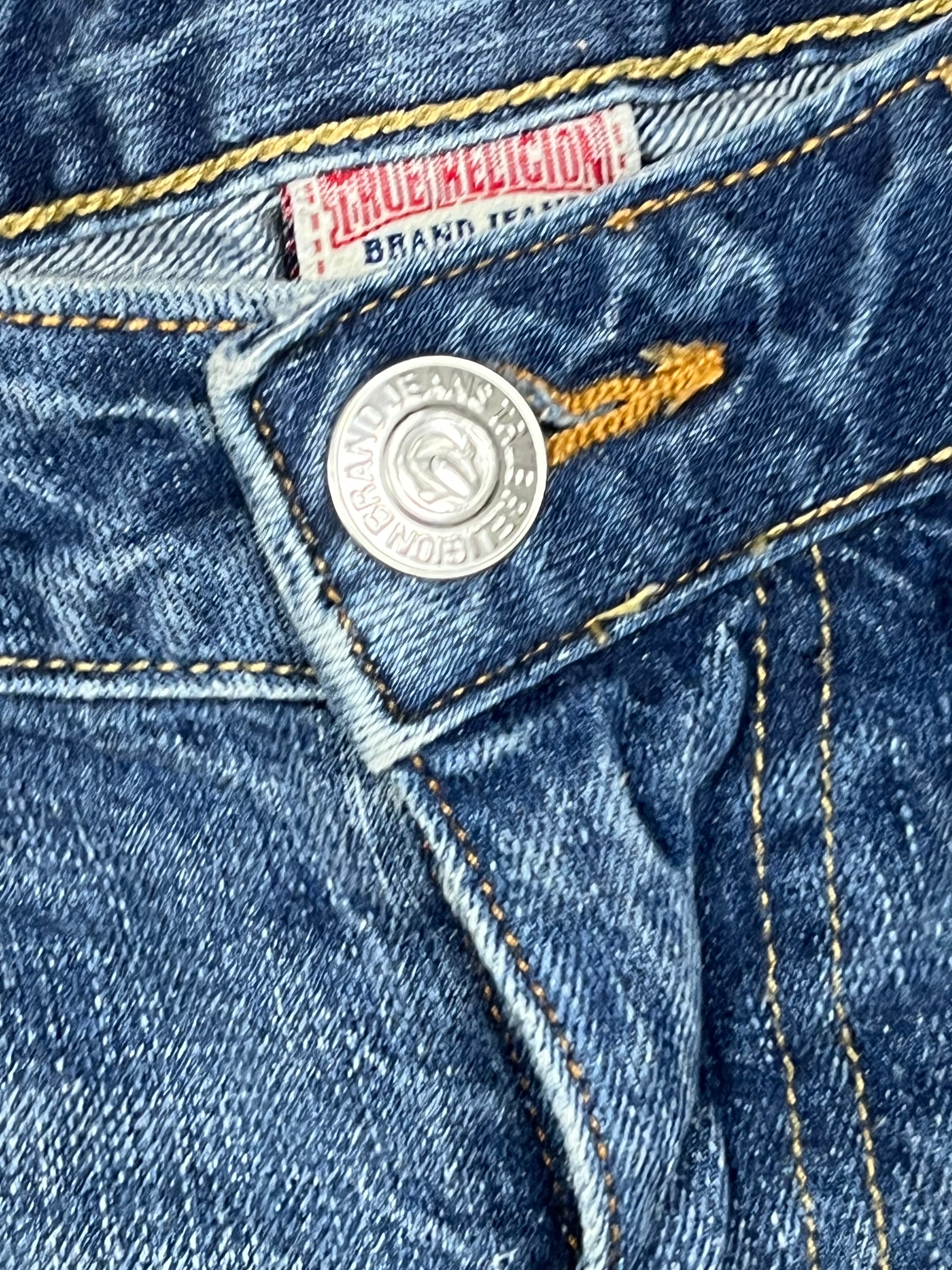 vintage True Religion shorts {XS}