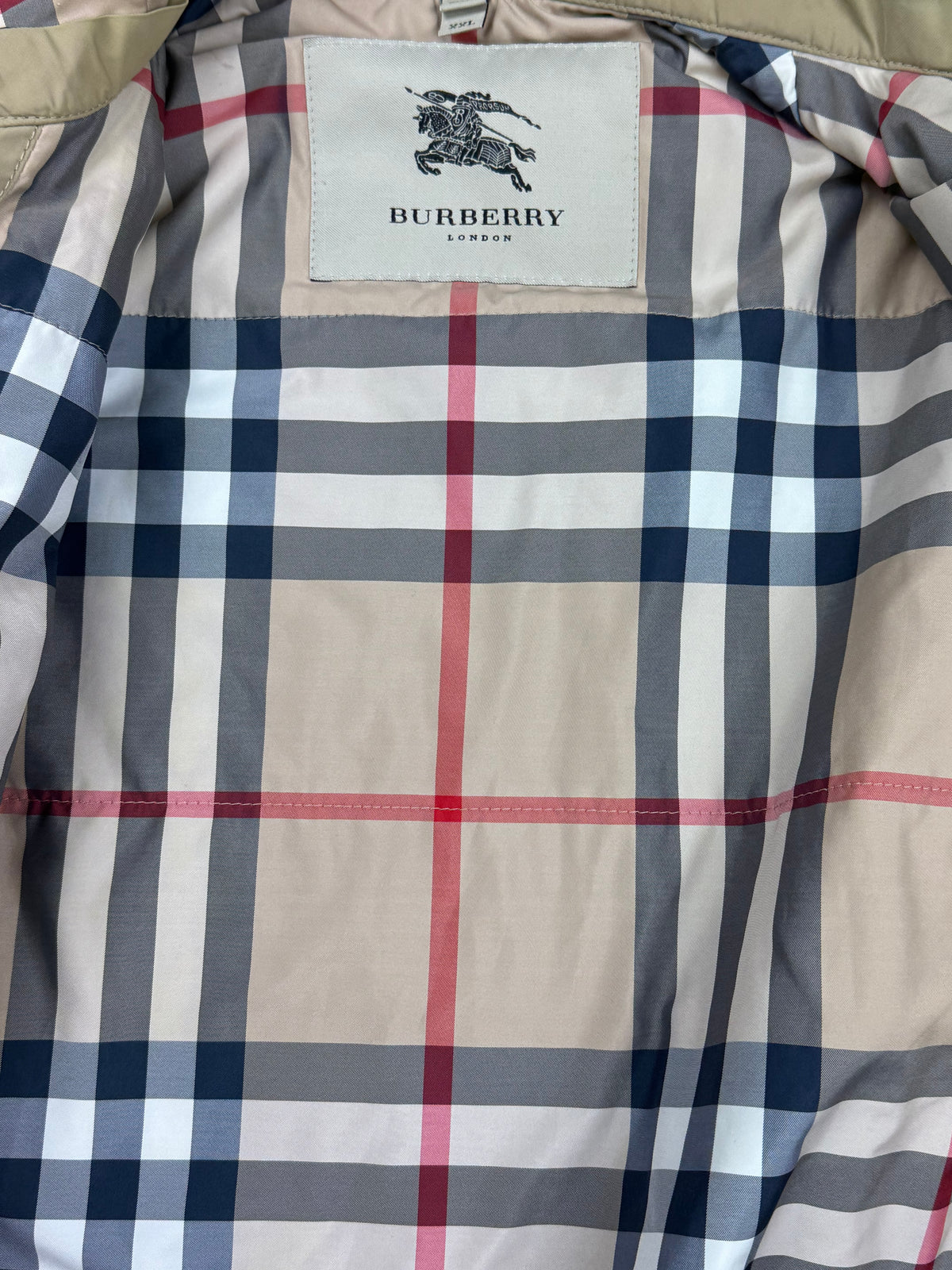 vintage Burberry winterjacket bomber {XL}