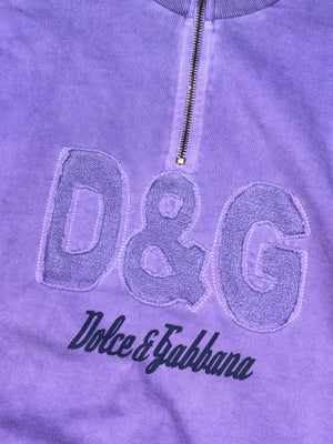 vintage Dolce & Gabbana quarterzip {M}