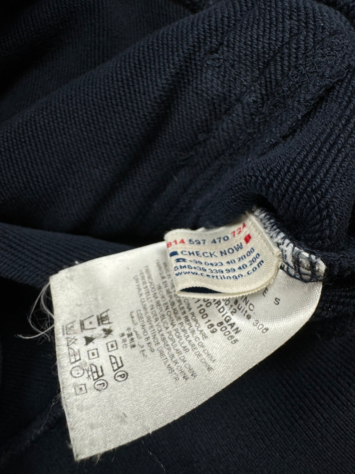 vintage Moncler sweatjacket {S}