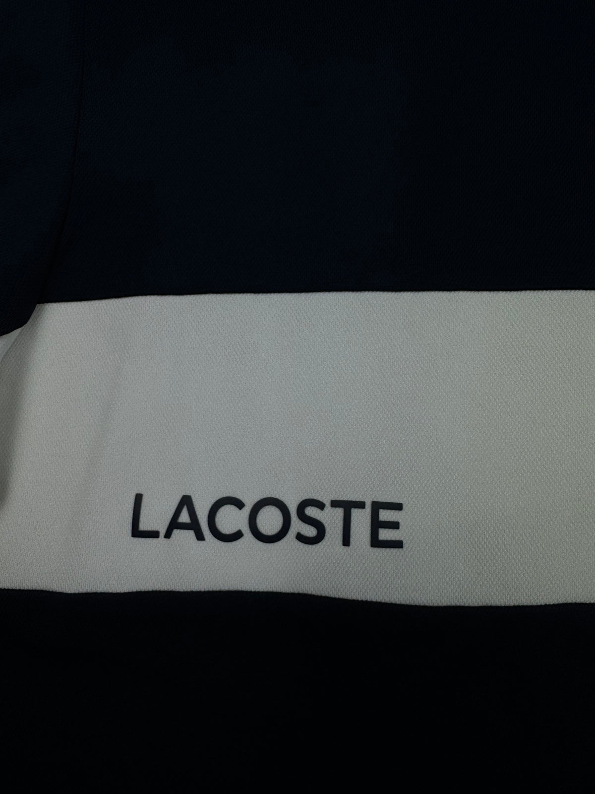 navyblue Lacoste polo {M}