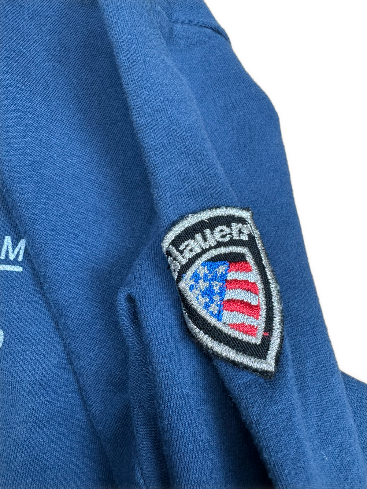 vintage Blauer hoodie {M}