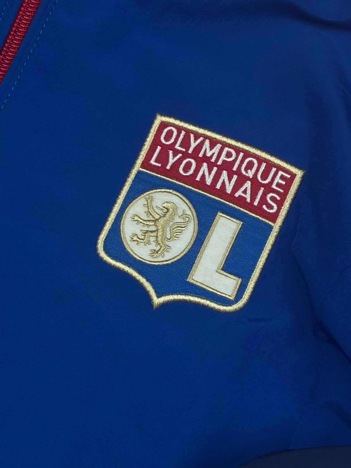 vintage Adidas Olympique Lyon windbreaker {S}