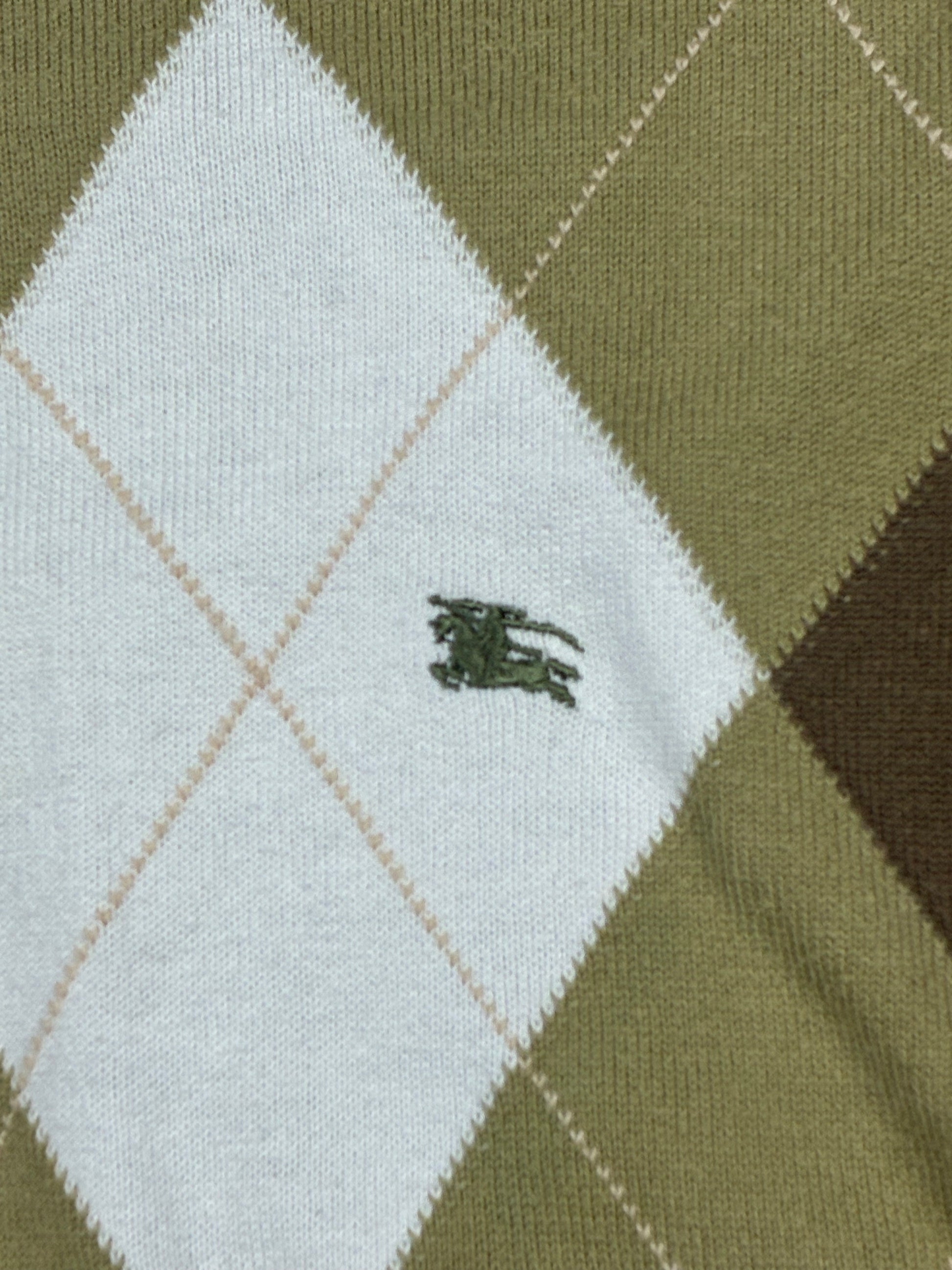 vintage Burberry knittedsweater {XL}