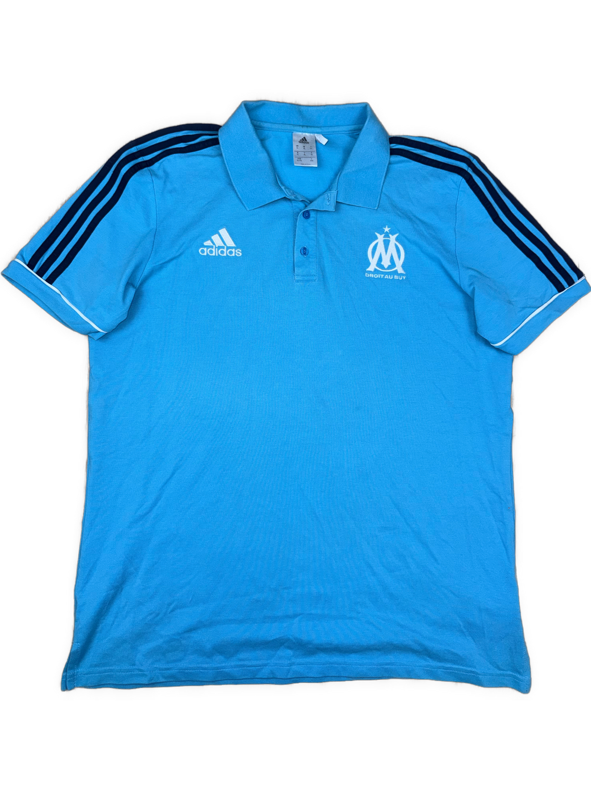 vintage Adidas Olympique Marseille polo {XL}