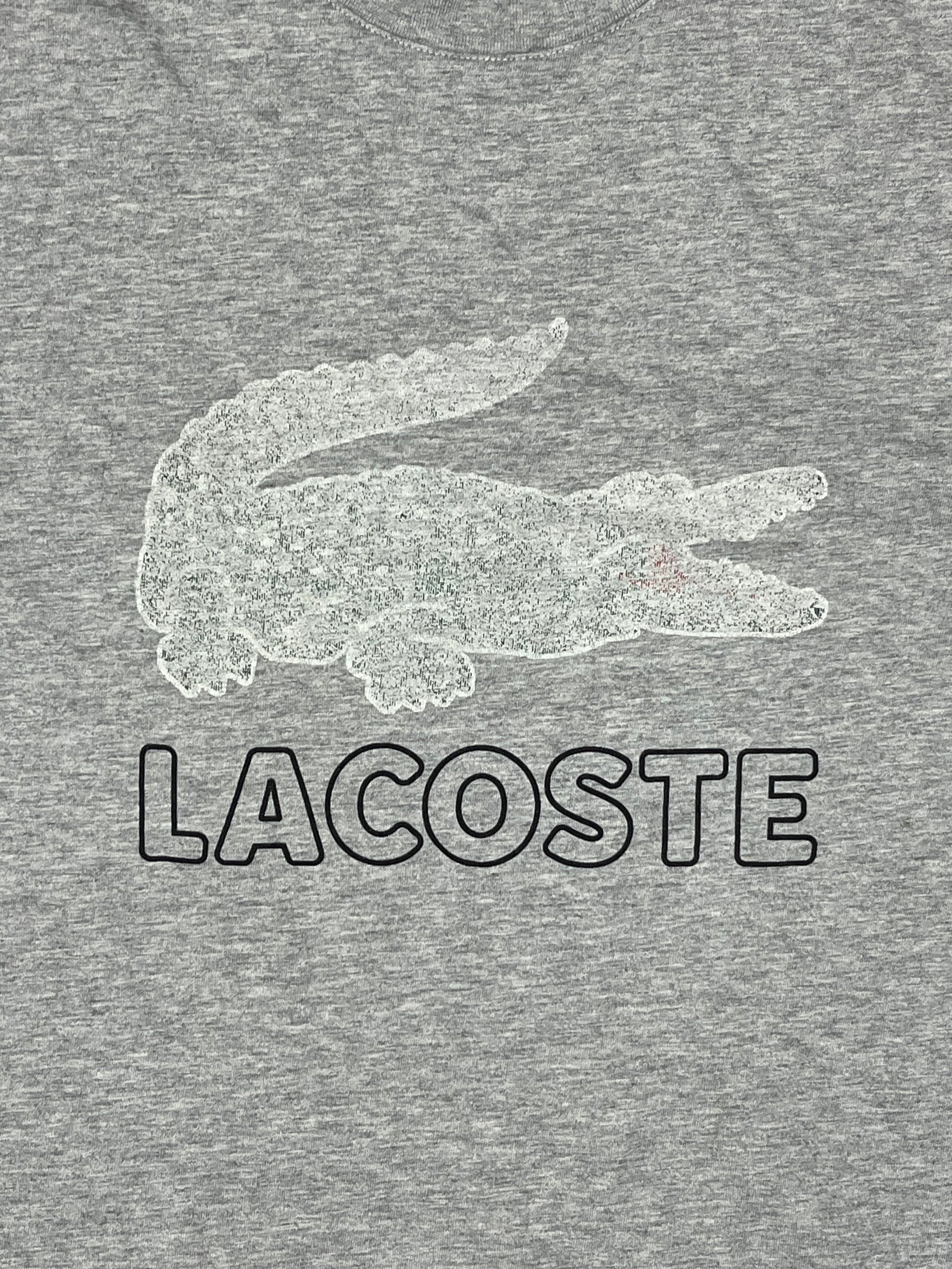 grey Lacoste t-shirt {M}