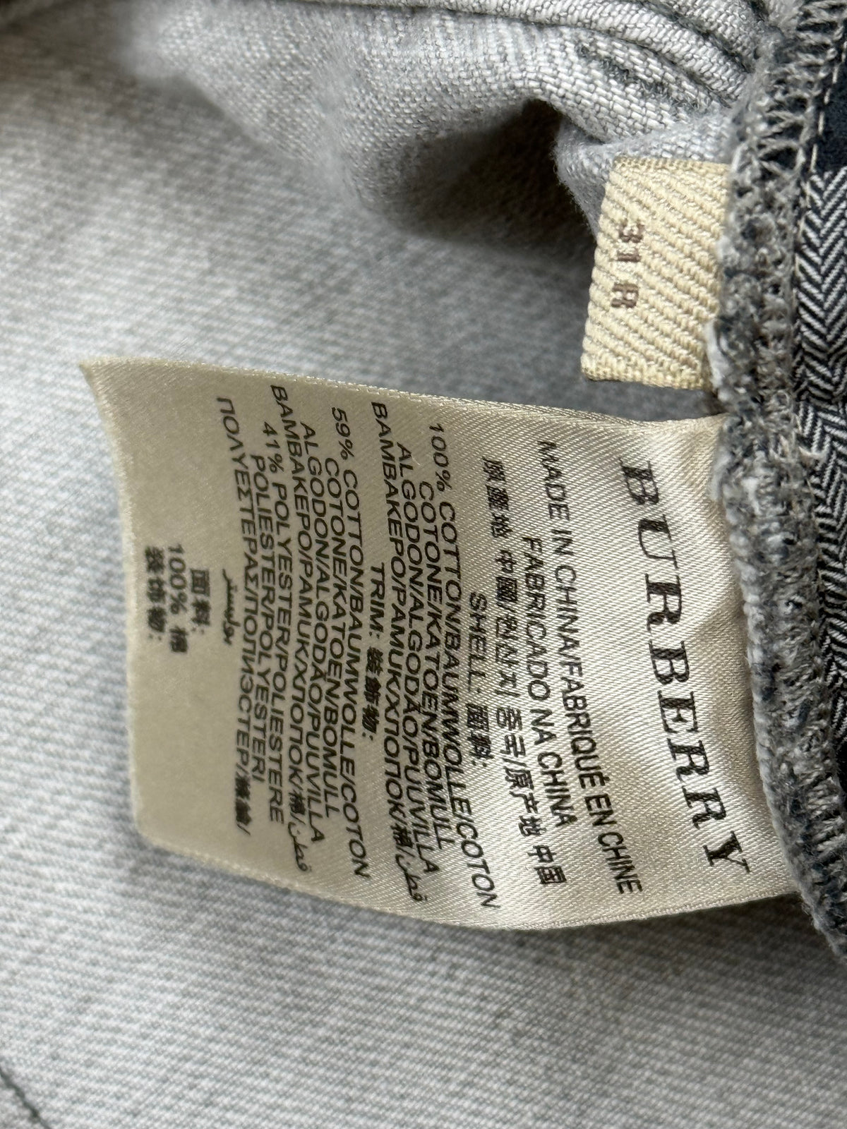 vintage Burberry jeans {M}