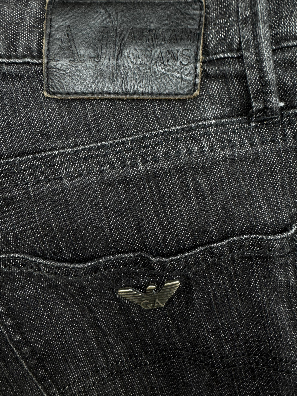 vintage Armani jeans {L}