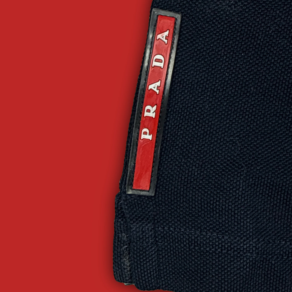 vintage Prada polo long {M}