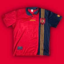 Carica l&#39;immagine nel visualizzatore di Gallery, vintage Adidas Spain 1996 home jersey {XL}
