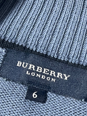 vintage Burberry sweatjacket {L}