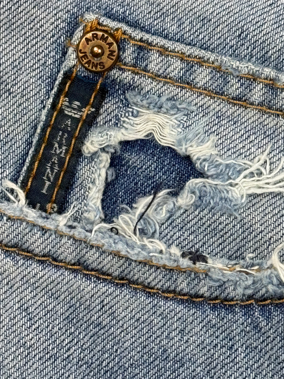 vintage Armani jeans