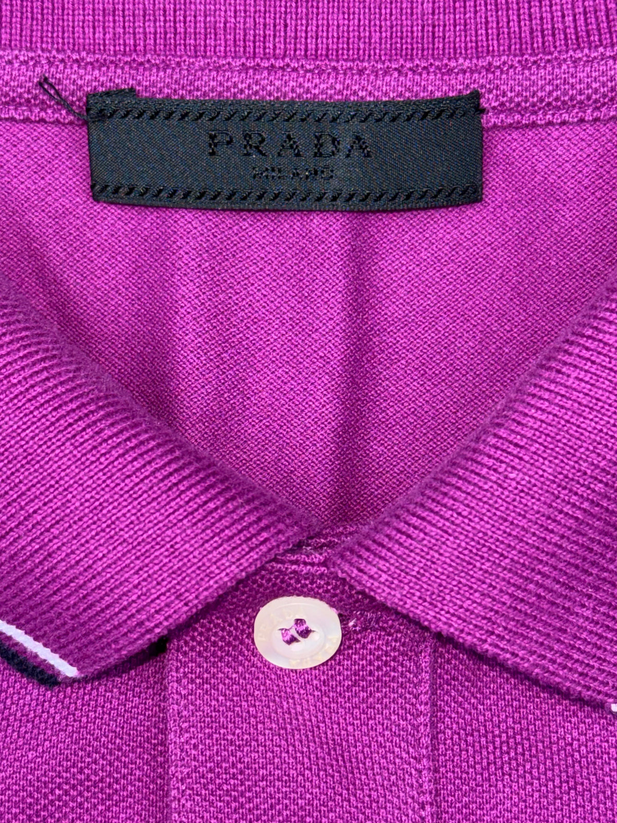 purple Prada polo