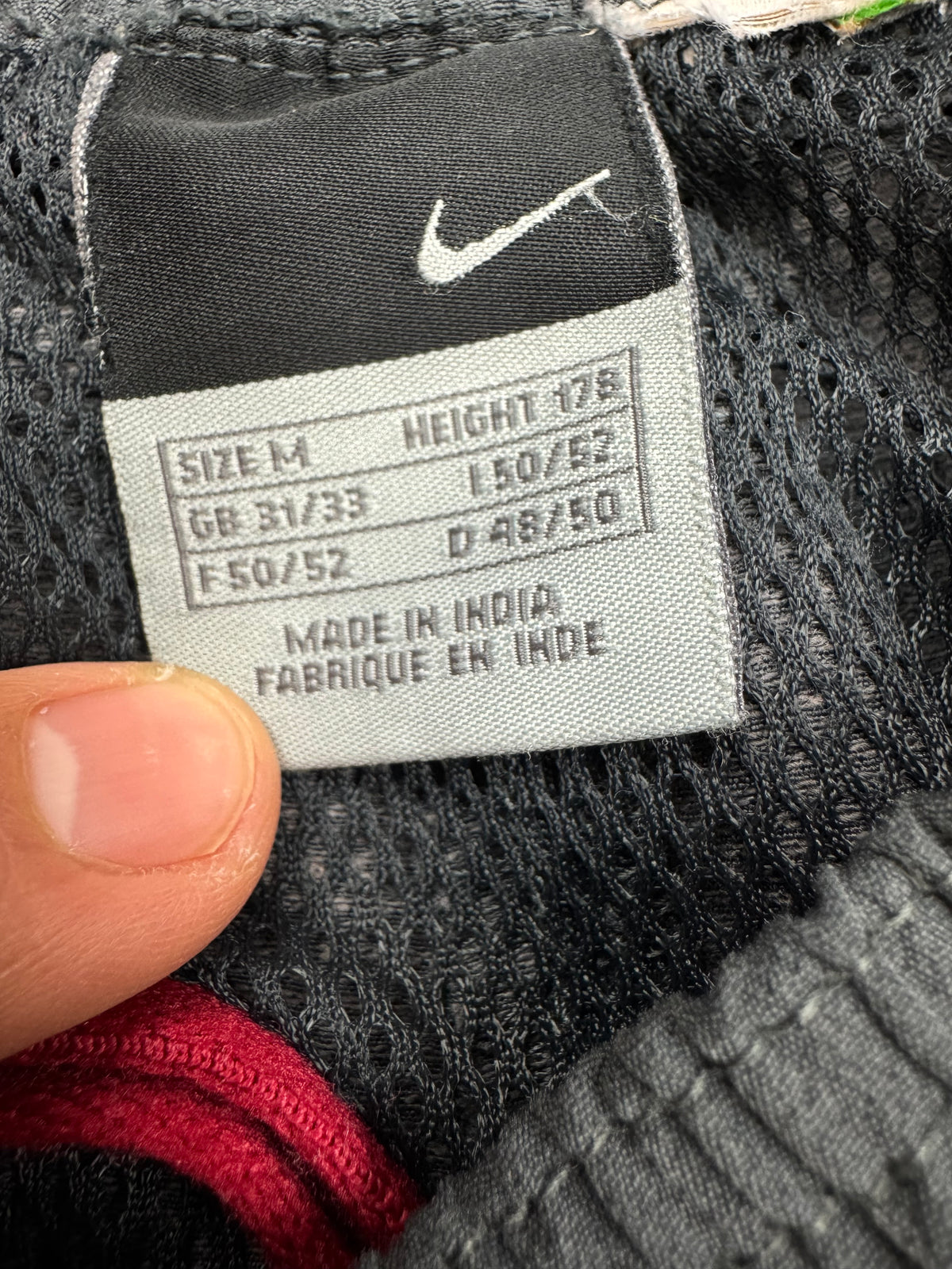 vintage Nike Manchester United trackpants {M}