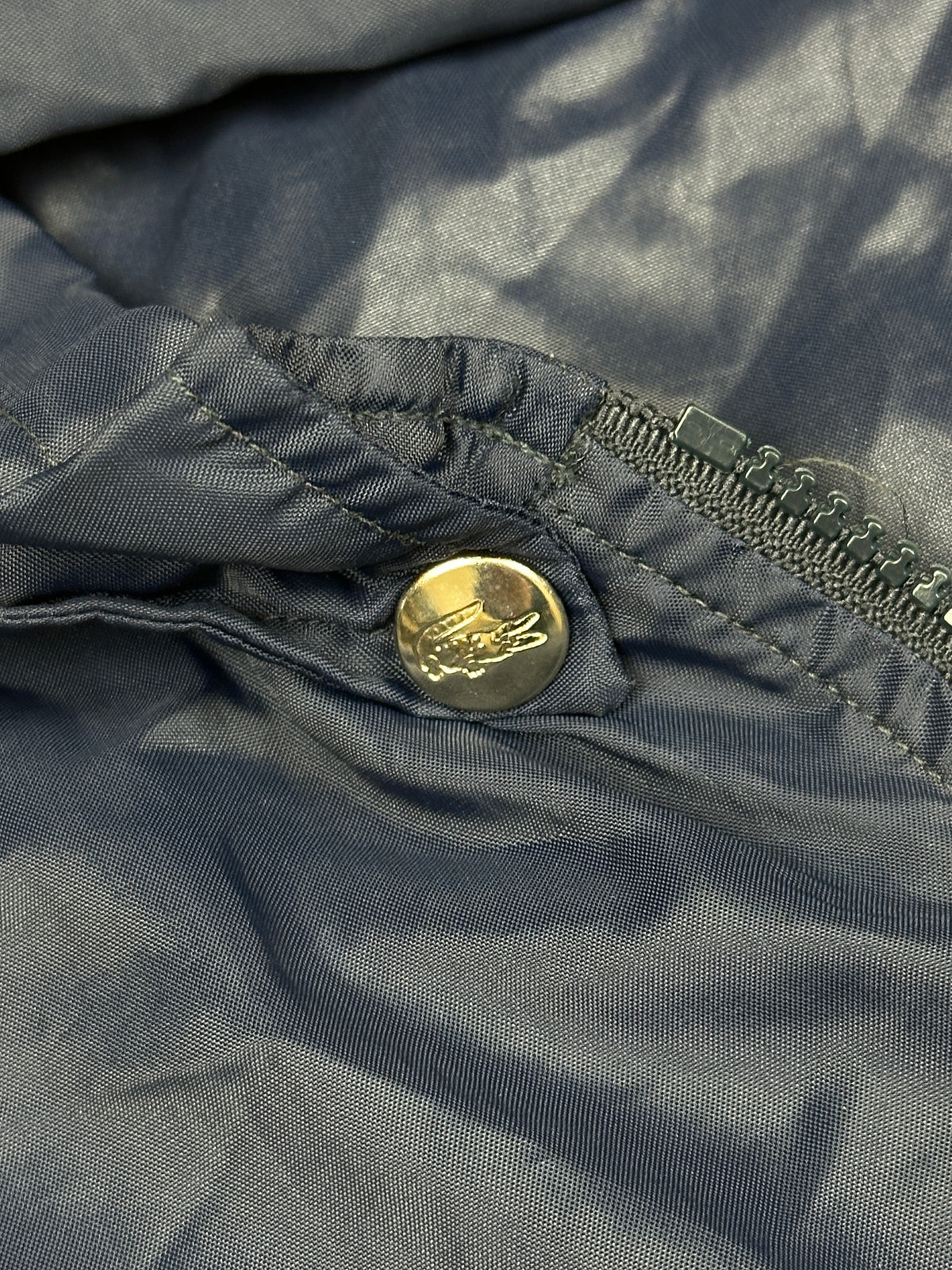 navyblue vintage Lacoste windbreaker {XL}
