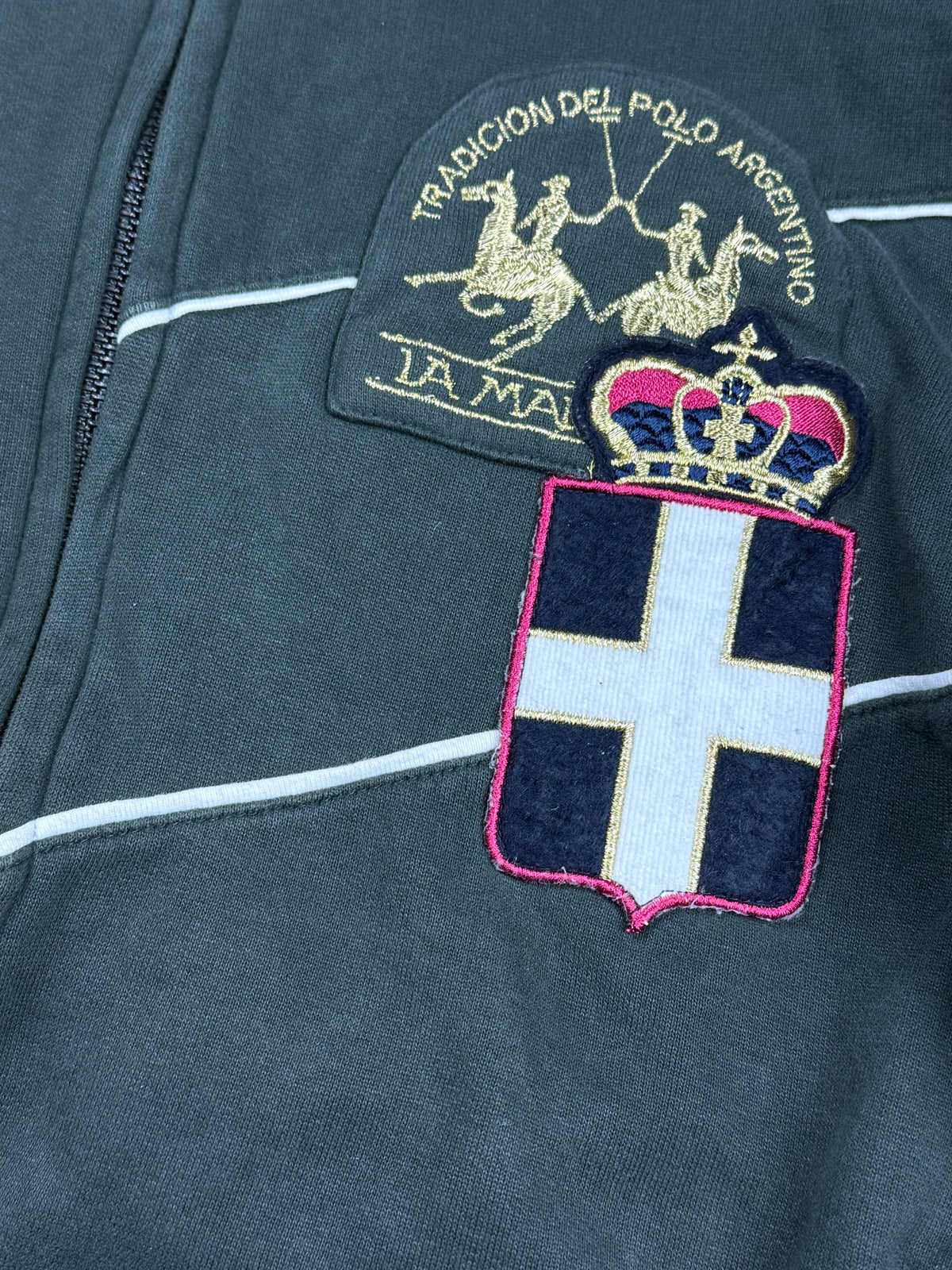 vintage La Martina sweatjacket {XS}