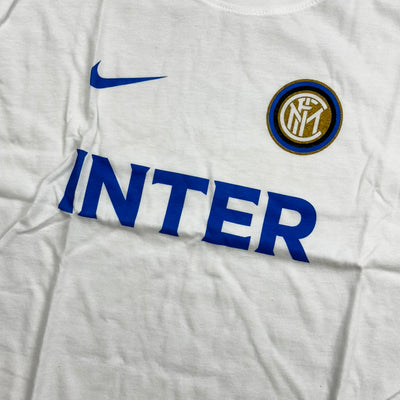 white Nike Inter Milan t-shirt DSWT {S}