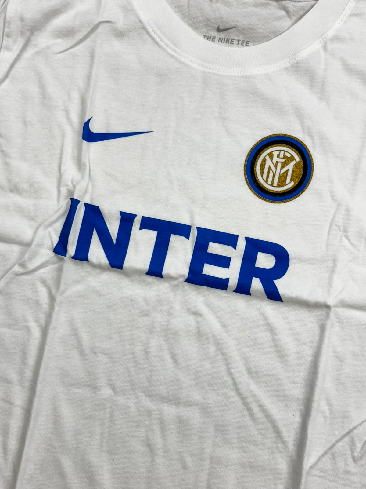 white Nike Inter Milan t-shirt DSWT {S}