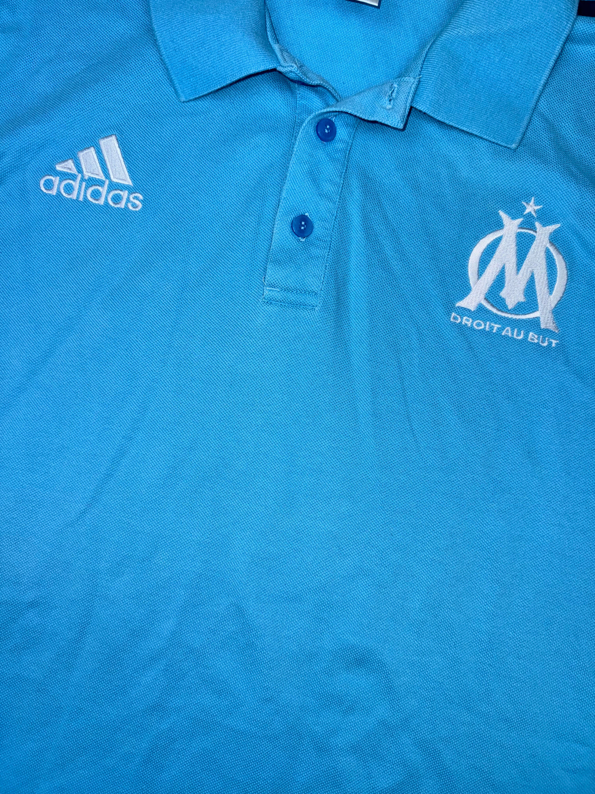 vintage Adidas Olympique Marseille polo {XL}