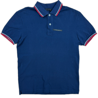 navyblue Prada polo {XS}