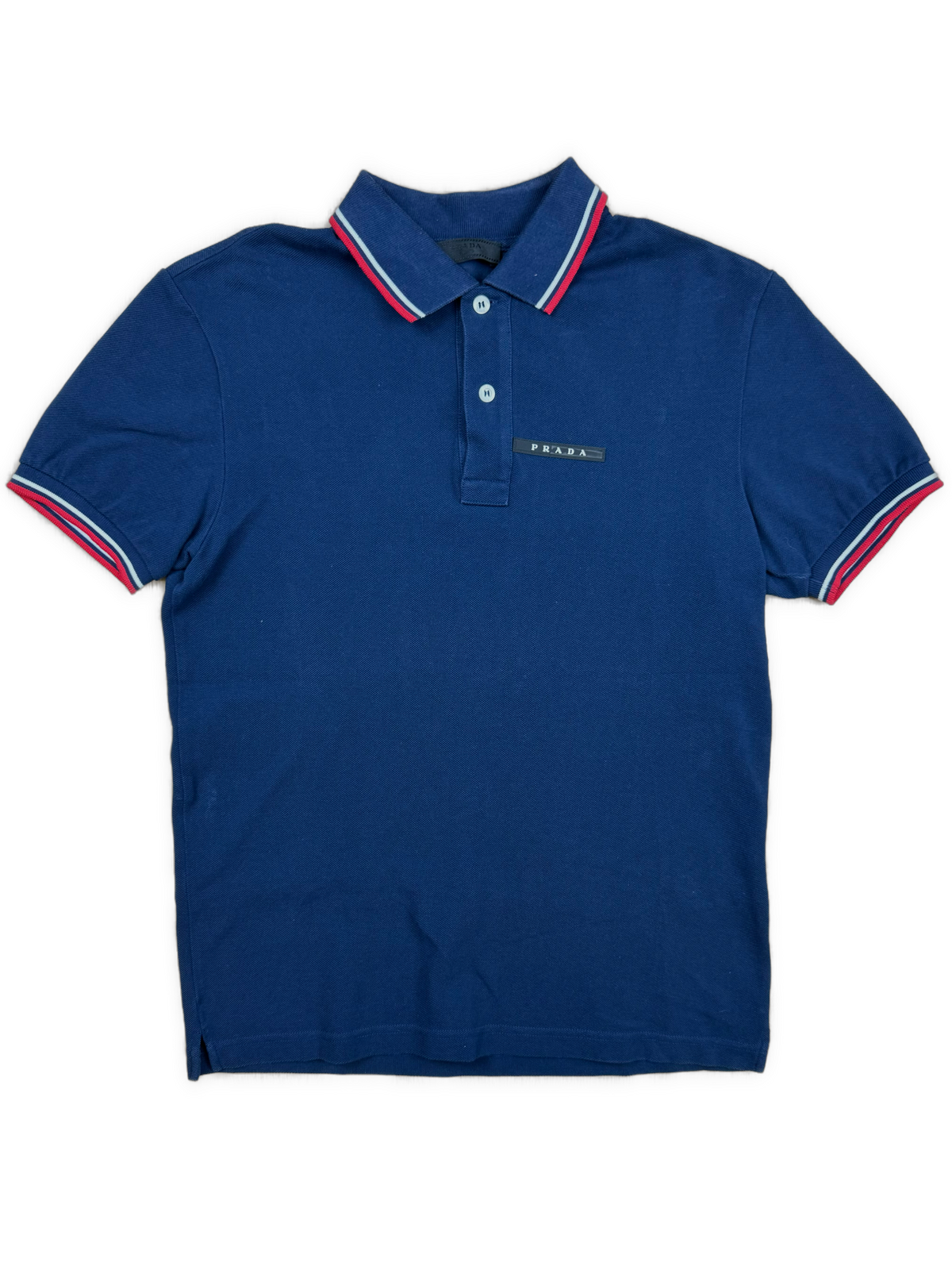 navyblue Prada polo {XS}