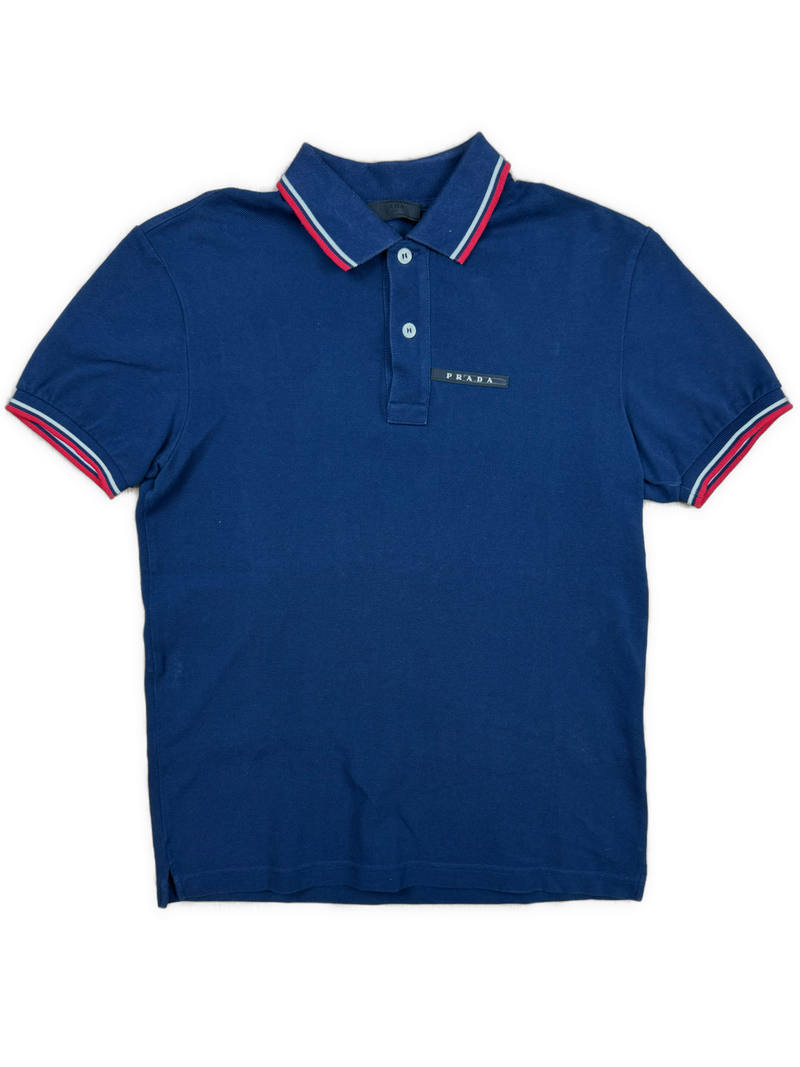 navyblue Prada polo {XS}