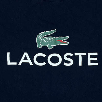 navyblue Lacoste t-shirt {L}