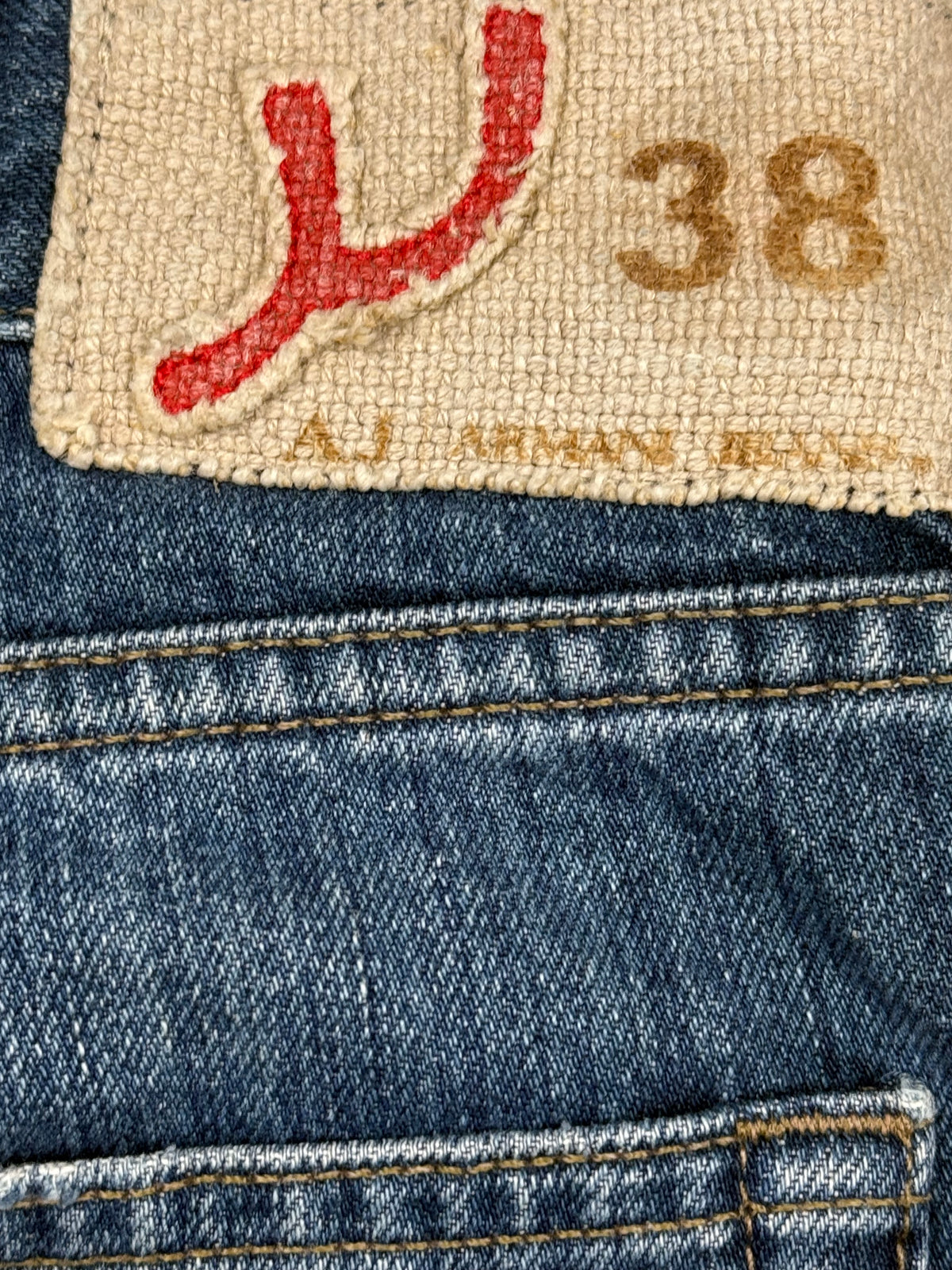 vintage Armani jeans {M}