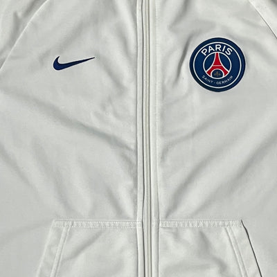 white Nike PSG trackjacket {M}