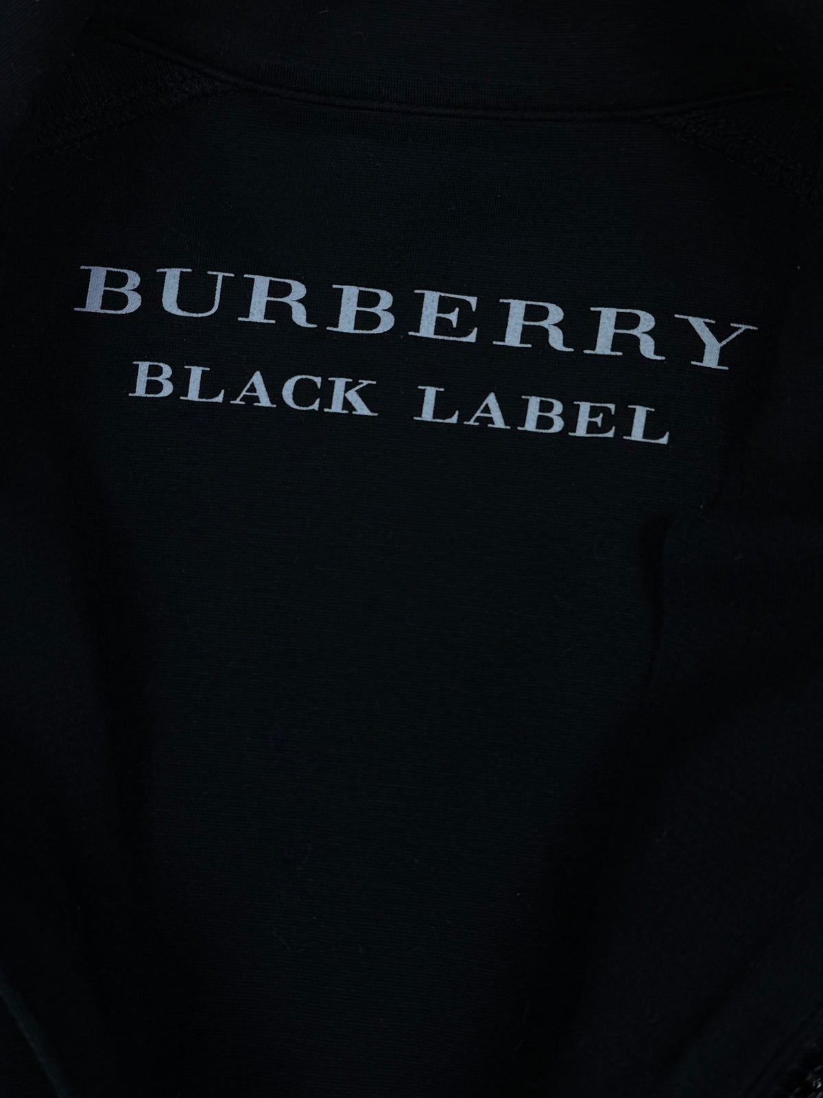 vintage Burberry Black Label sweatjacket {M}