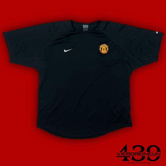 vintage Nike Manchester United trainingjersey {XL}