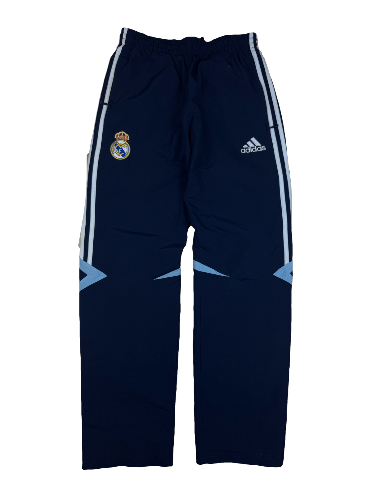 vintage navyblue Adidas Real Madrid trackpants {S}