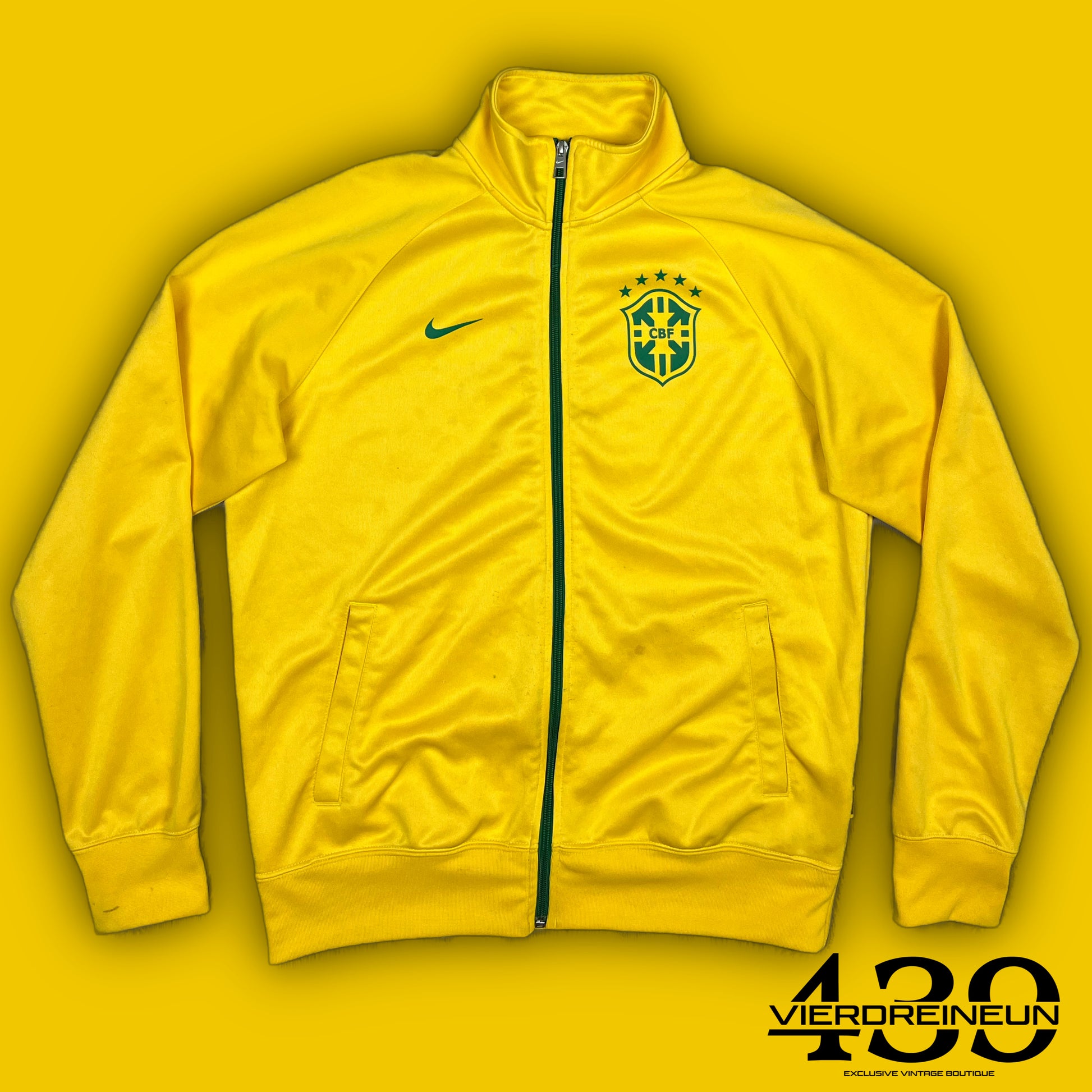 vintage Nike Brasil trackjacket {M}