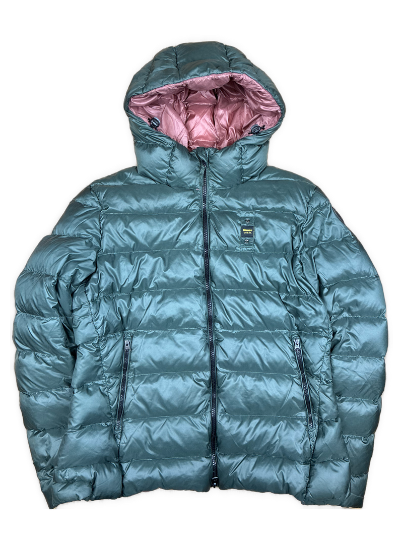 khaki Blauer winterjacket {S}