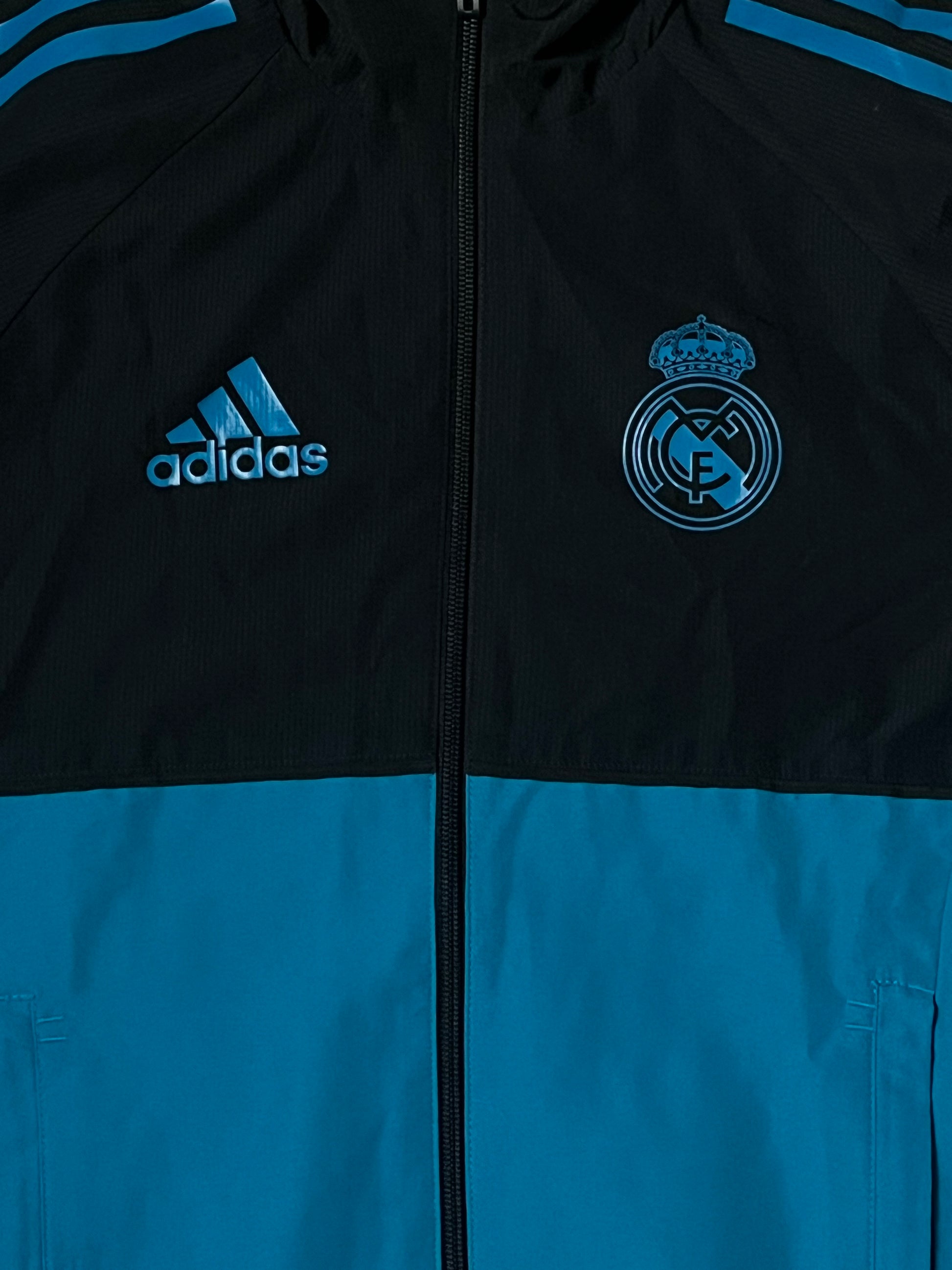 vintage Adidas Real Madrid windbreaker {S}