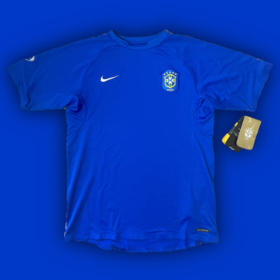 vintage Nike Brasil trainingjersey 2005-2006 DSWT {M}