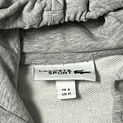 grey Lacoste sweatjacket {M}