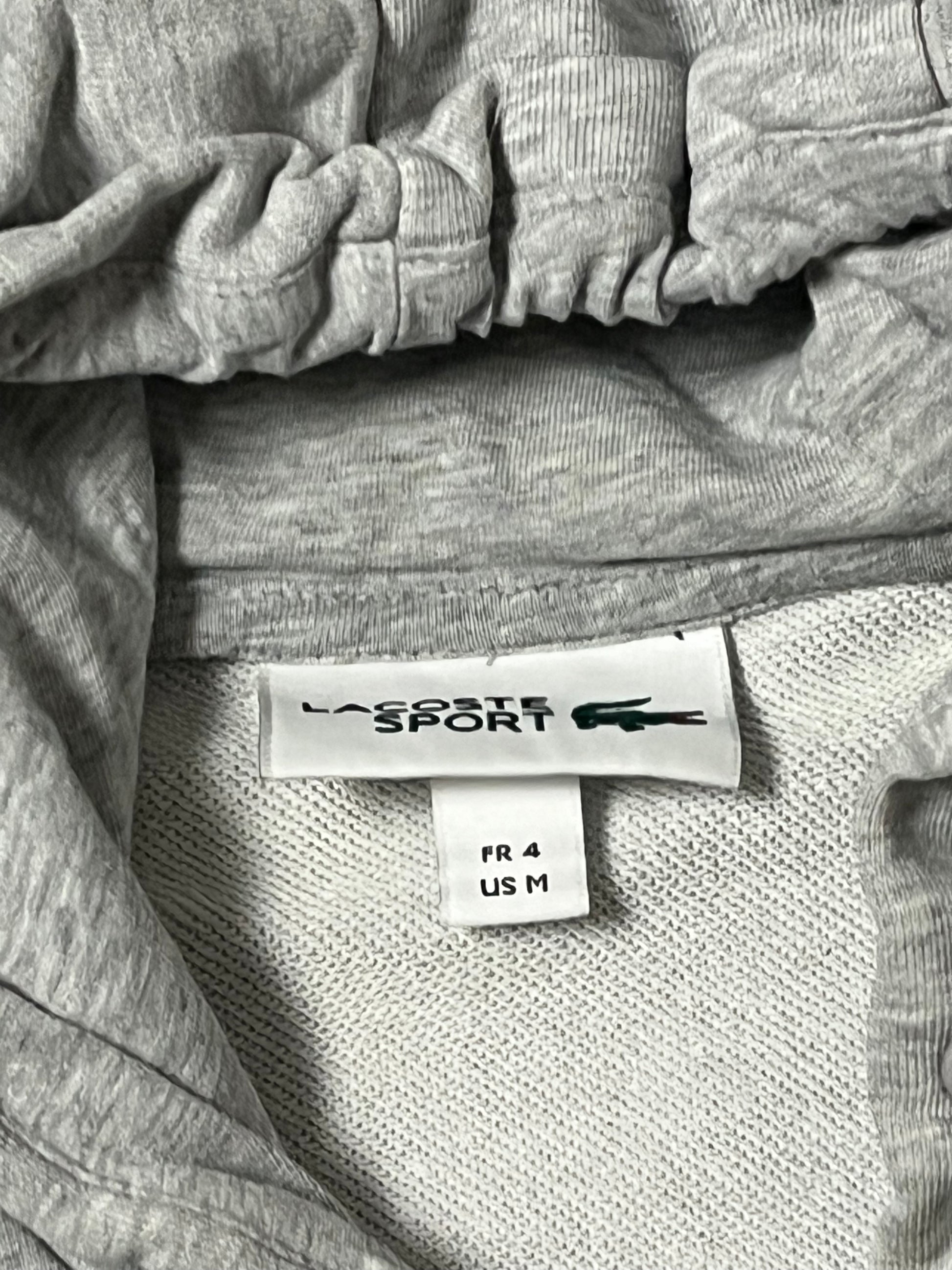 grey Lacoste sweatjacket {M}