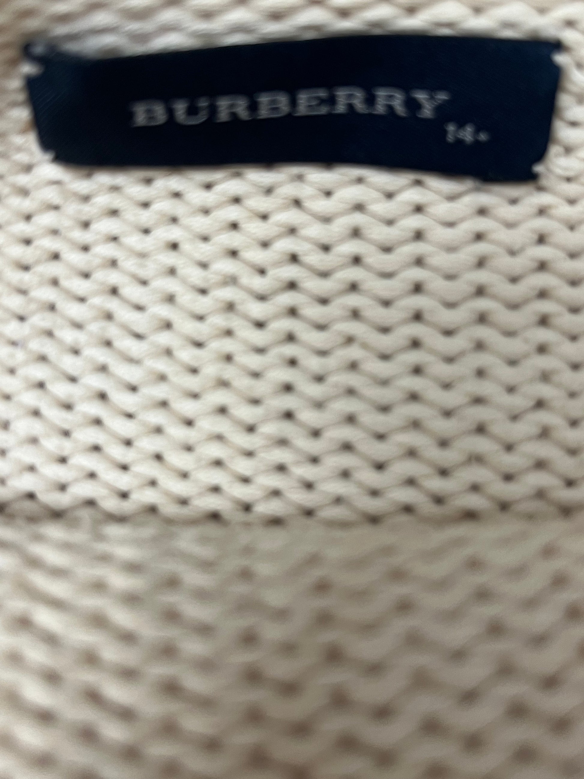 vintage Burberry knittedsweater {S}