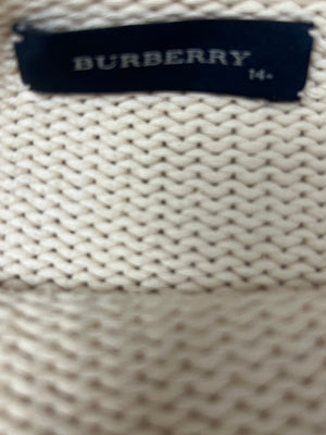 vintage Burberry knittedsweater {S}