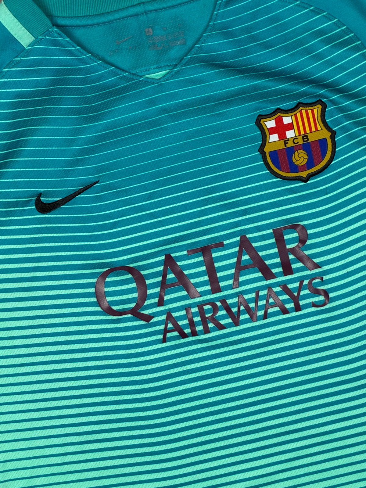 vintage Nike Fc Barcelona away jersey {S}