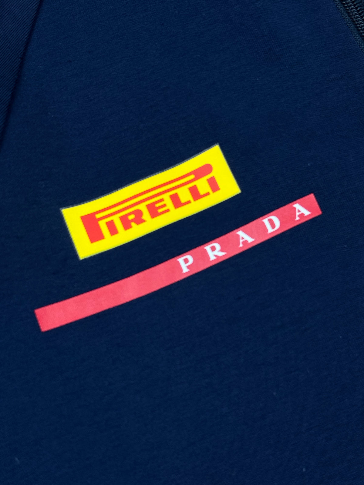 navyblue Prada Luna Rossa sweatjacket