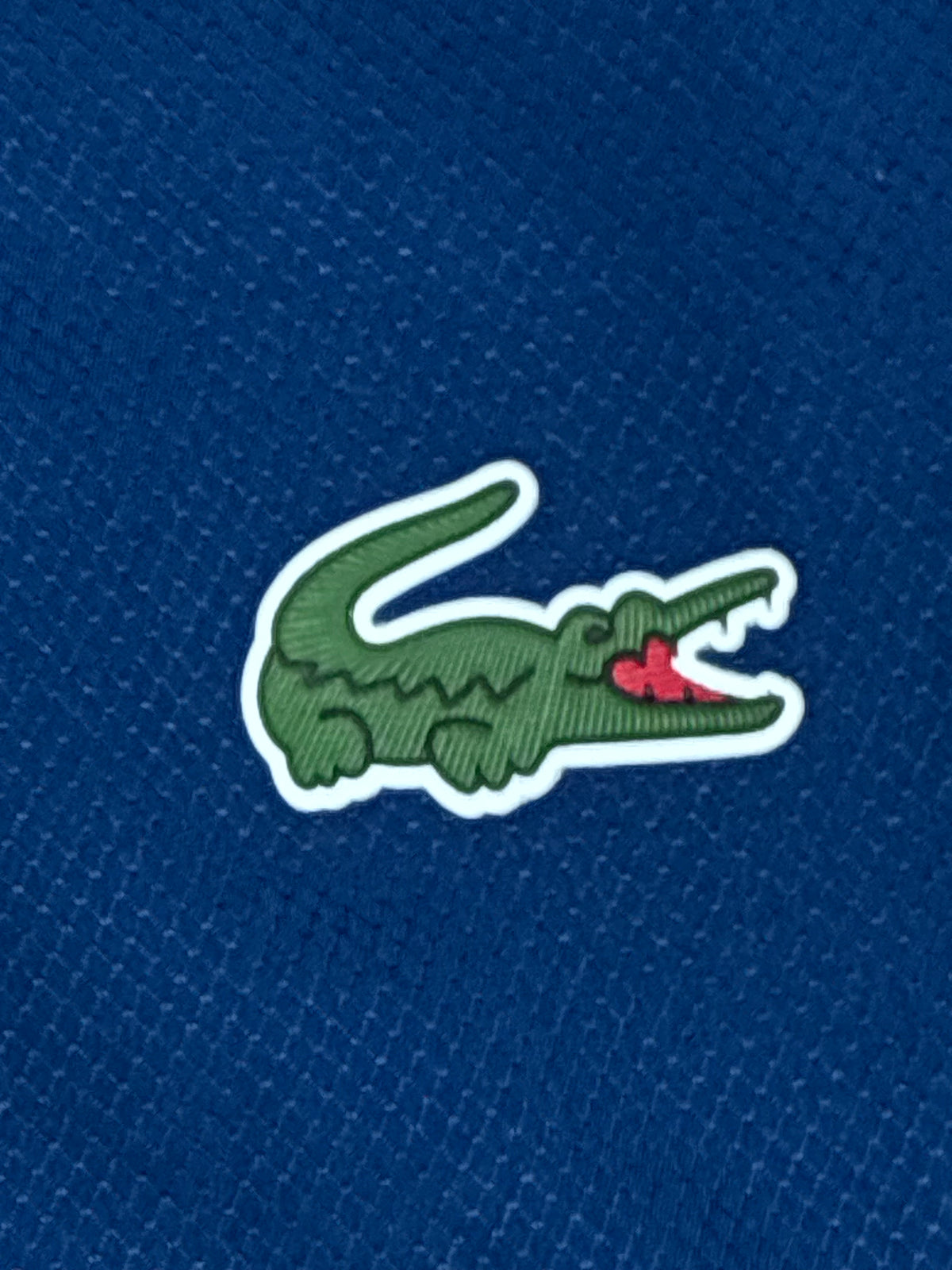 navyblue Lacoste windbreaker {S}