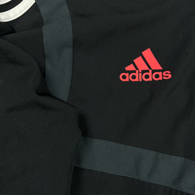 black Adidas Juventus Turin windbreaker {S}