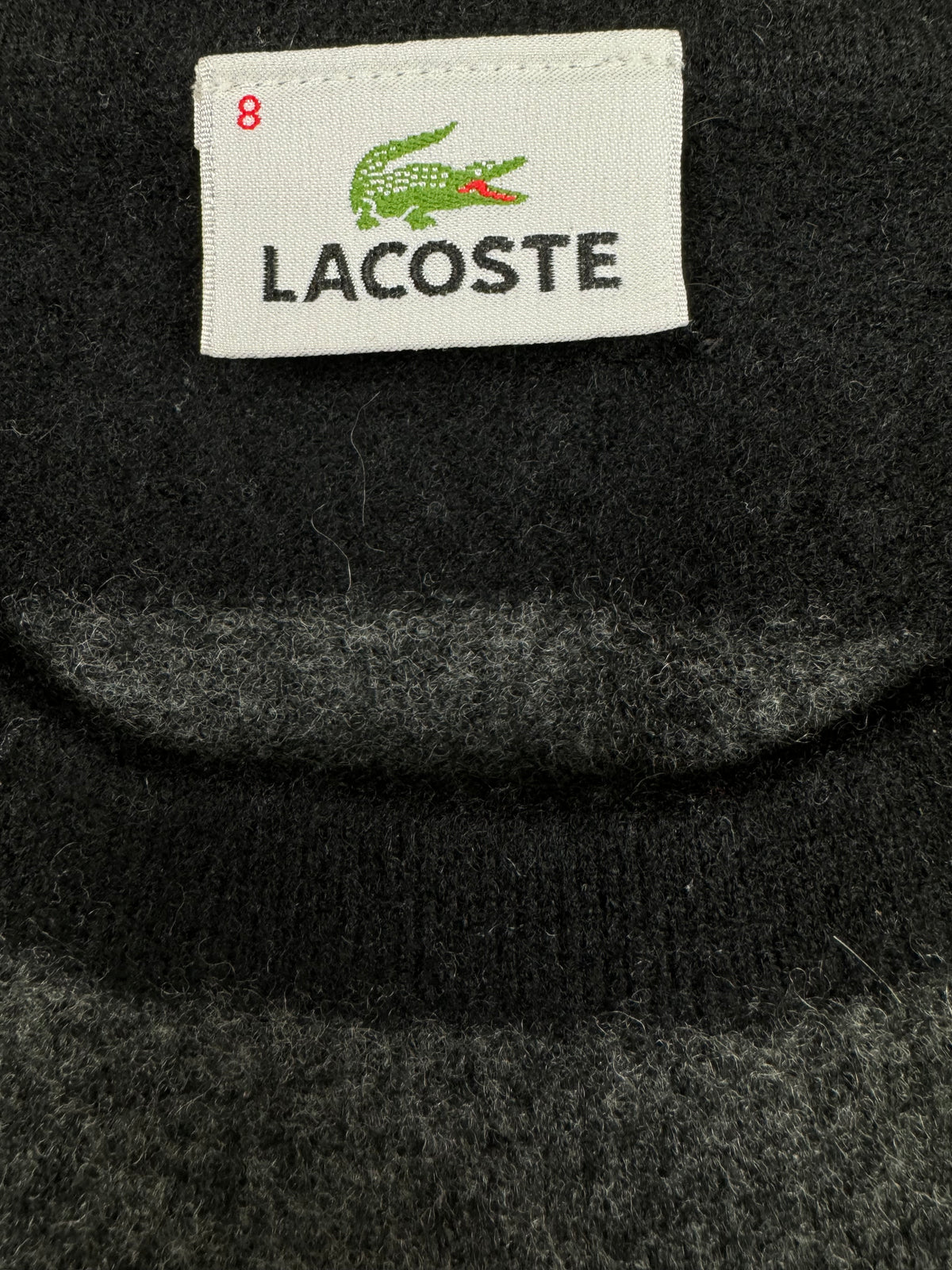 vintage Lacoste knittedsweater {S}