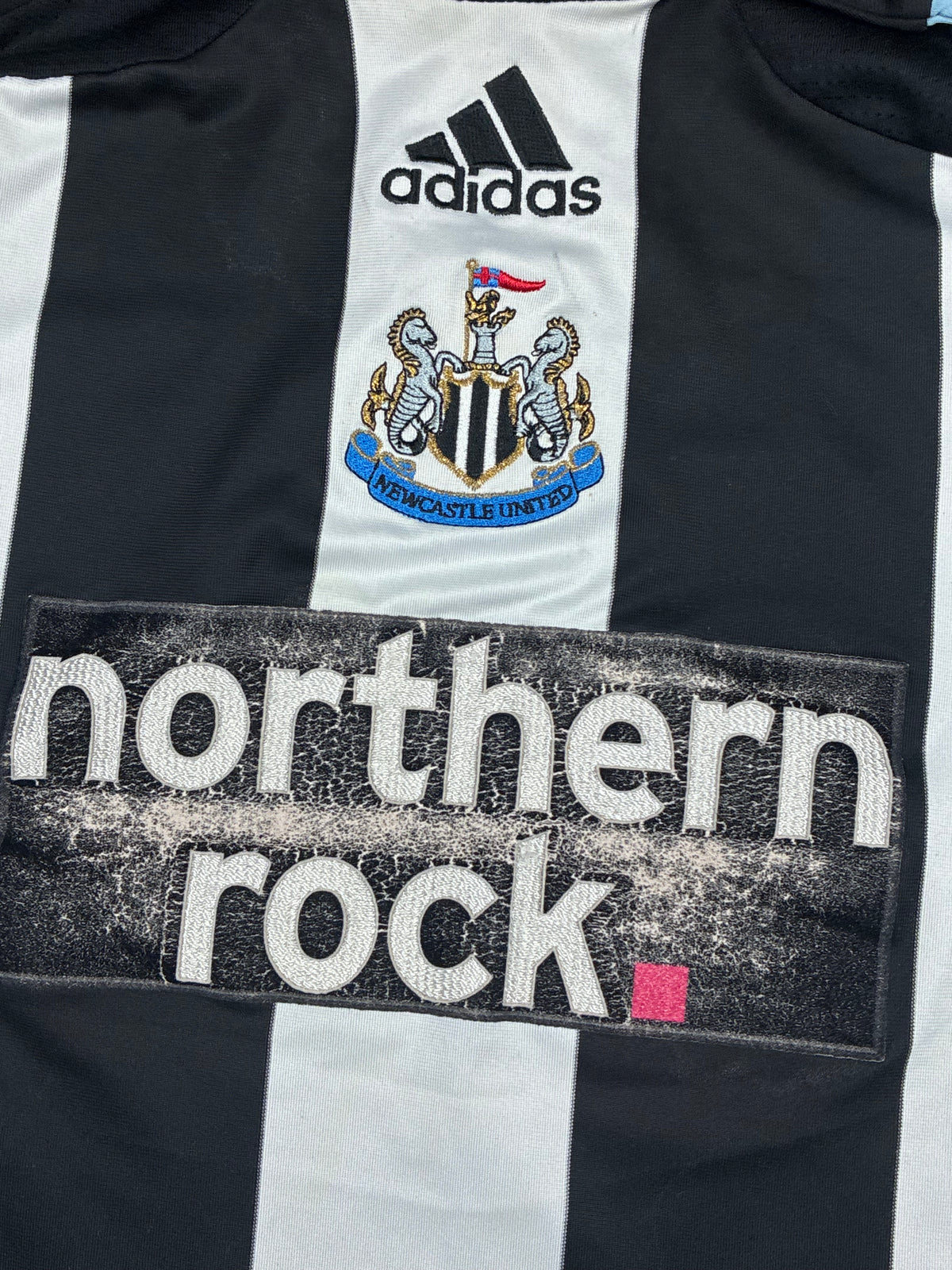 vintage Adidas Newcastle United home jersey {S}